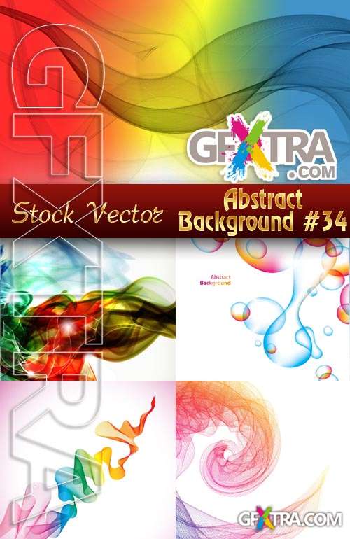 Vector Abstract Backgrounds #34 - Stock Vector