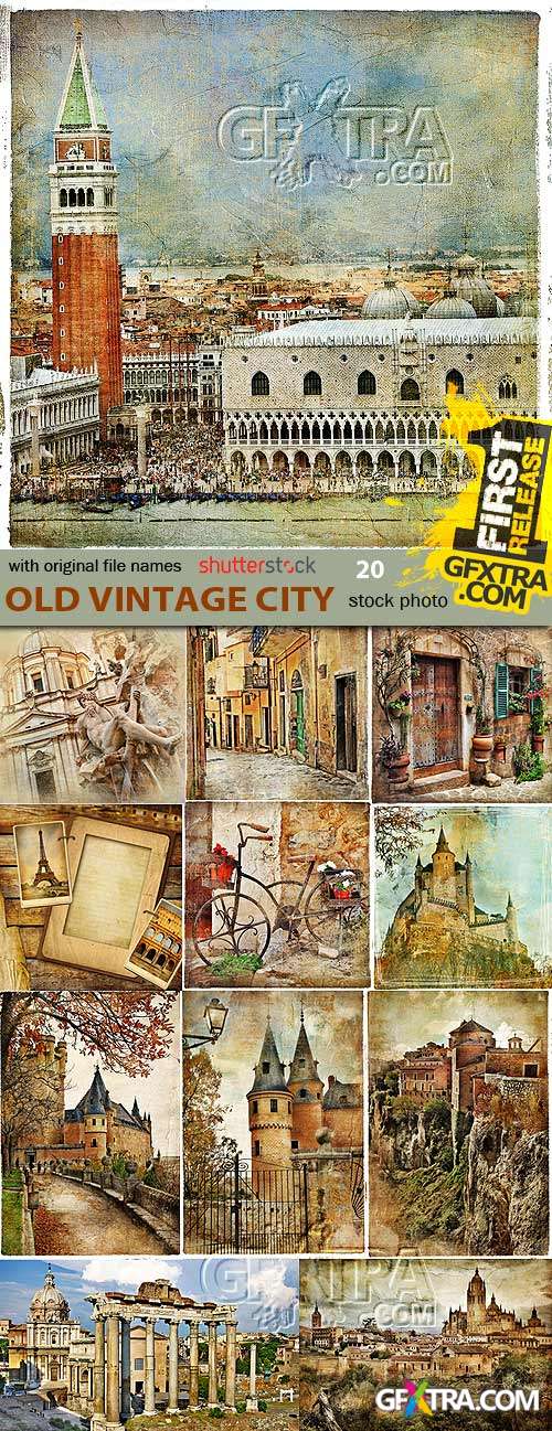 Vintage Cities 20xJPG