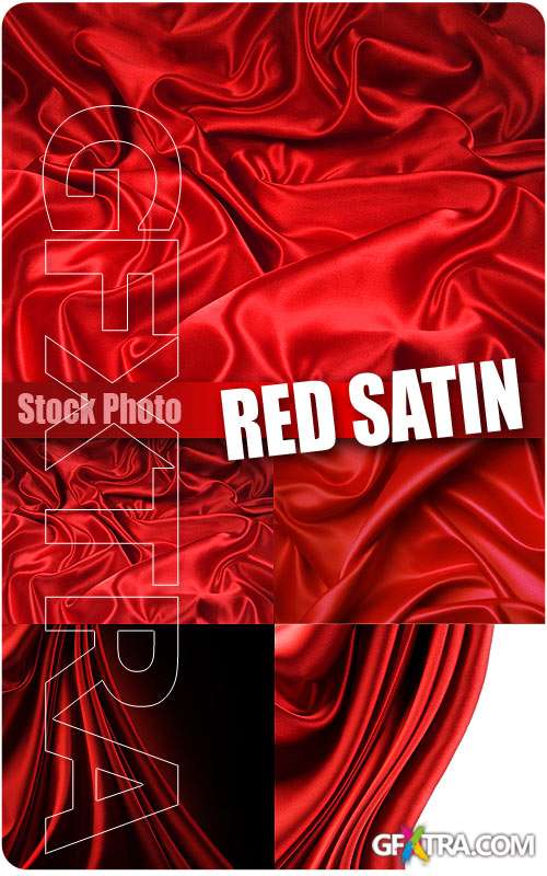 Red satin - UHQ Stock Photo