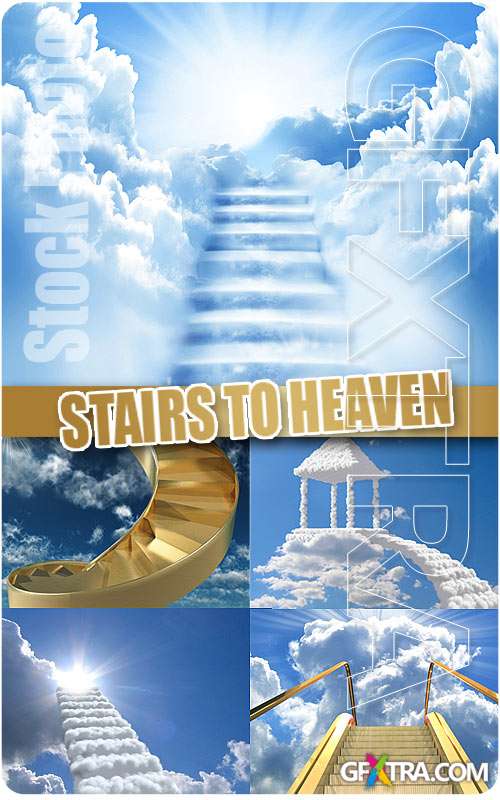 Stairs to heaven - UHQ Stock Photo