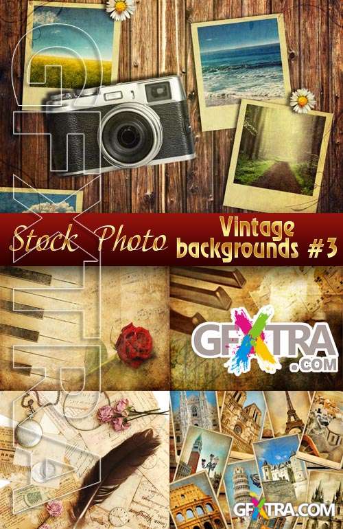 Vintage backgrounds #3 - Stock Photo