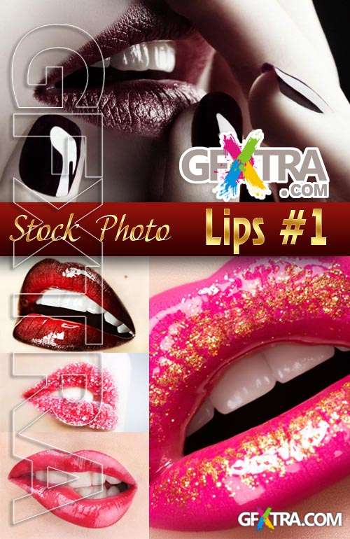 Lips #1 - Stock Photo