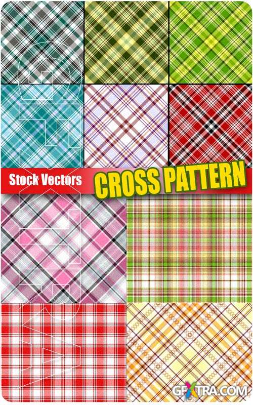 Cross pattern - Stock Vectors