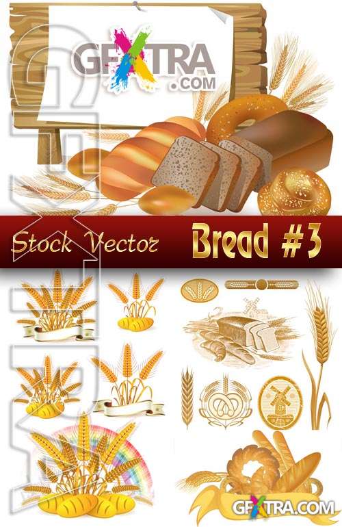 Bread #2 - Stock Vector
