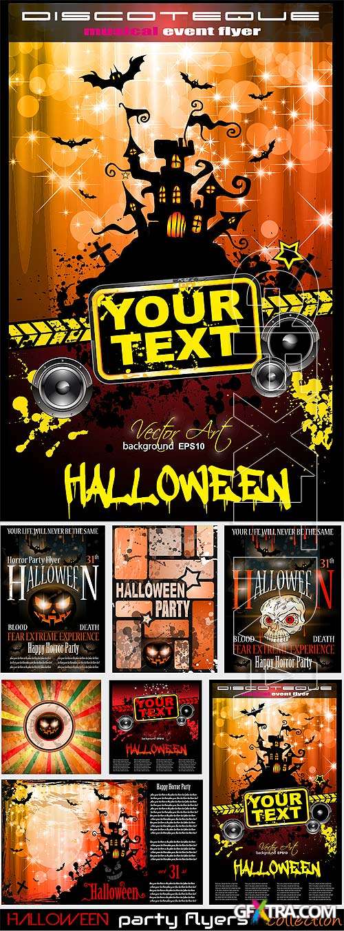 Halloween Posters EPS