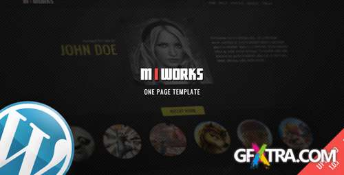 ThemeForest - MIWORKS v1.01 - WordPress One Page Template (Reupload)