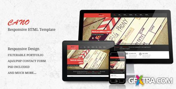 ThemeForest: CANO - Responsive HTML Template
