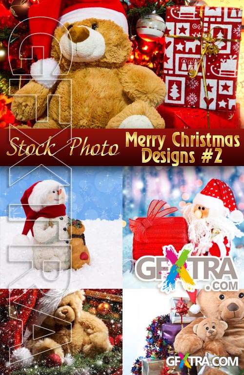 Merry Christmas Designs #2 - Stock Photo