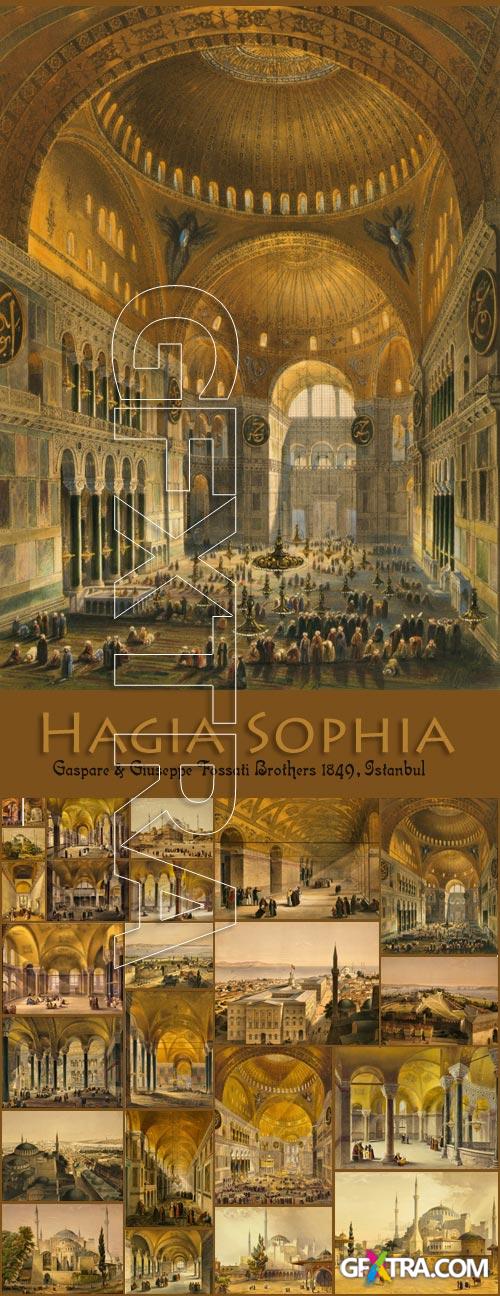Hagia Sophia Paintings [1849, Istanbul] by Fossati Brothers