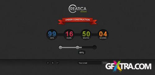 ThemeForest - Creatica - coming soon page