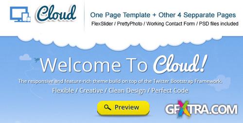 ThemeForest - Cloud - Responsive TwitterBootstrap Theme