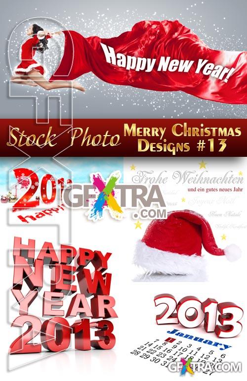 Merry Christmas Designs #13 - Stock Photo