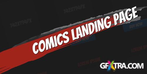 ThemeForest - Comics Landing Page
