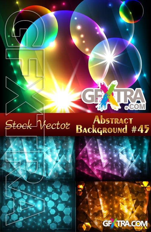 Vector Abstract Backgrounds #45 - Stock Vector