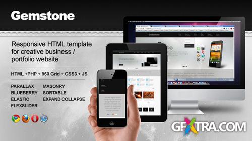ThemeForest - Gemstone - Responsive Business Website 2.0