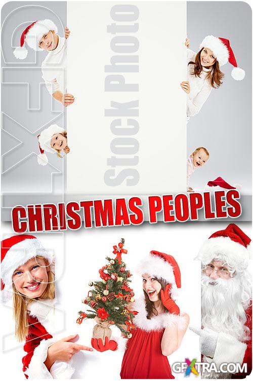 Christmas peoples - UHQ Stock Photo