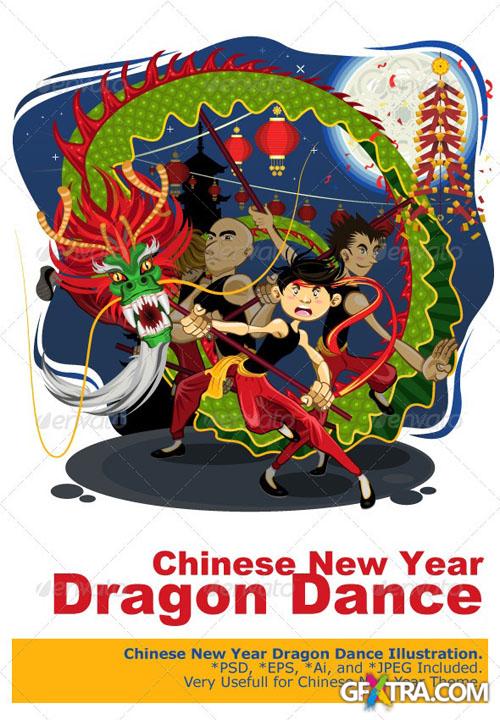 GraphicRiver - Chinese New Year Dragon Dance 2834615