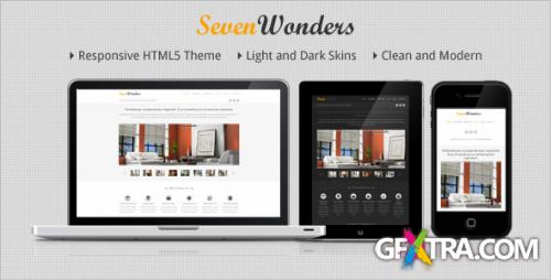 ThemeForest - SevenWonders v.1.1.2 - Clean Responsive WordPress Theme