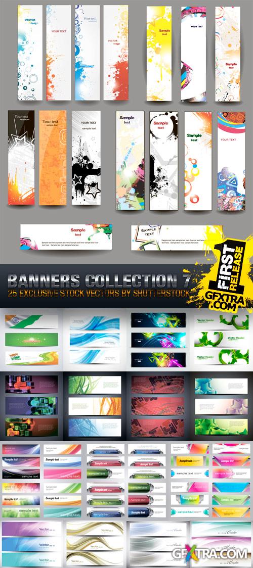 Banners Collection 7, 25xEPS