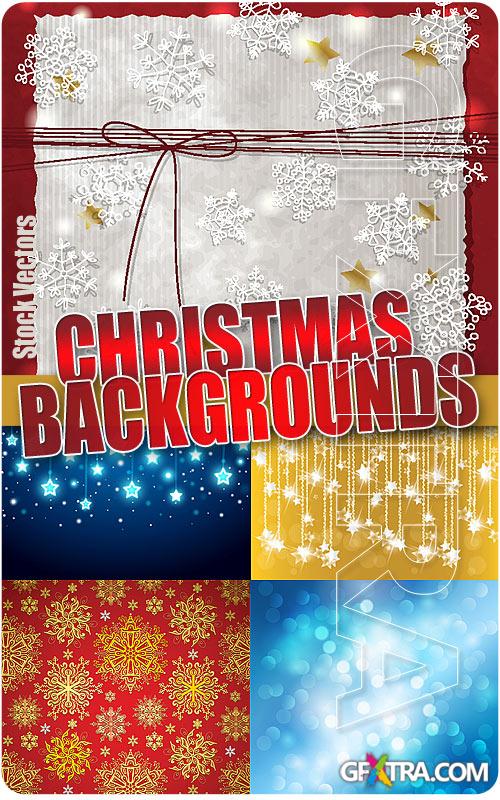 Christmas backgrounds 4 - Stock Vectors