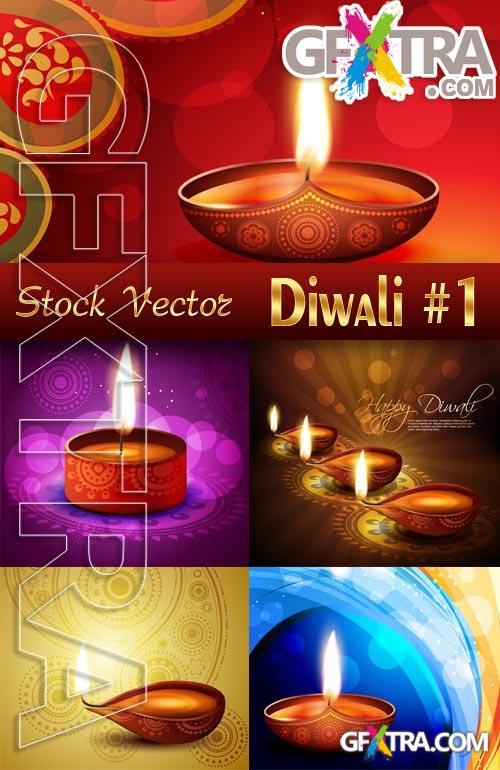 Diwali #1 - Stock Vector