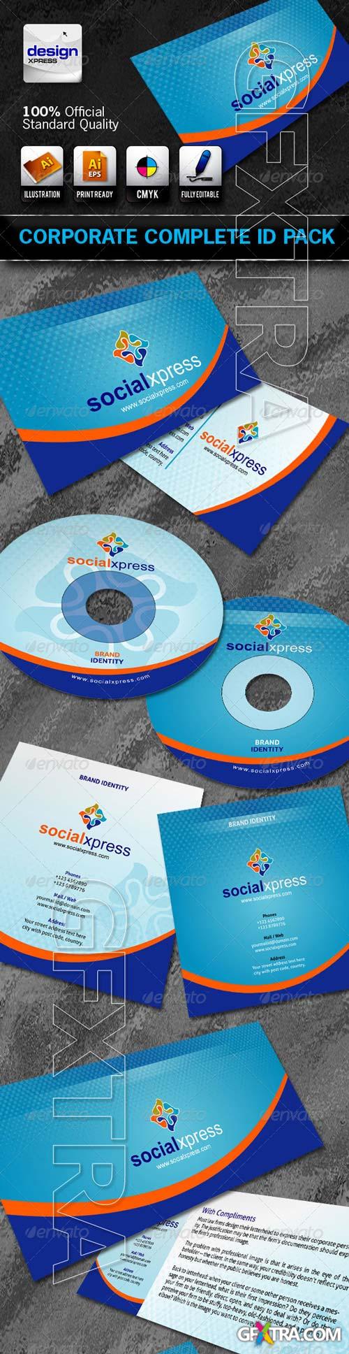 GraphicRiver - SocialXpress Business Corporate ID Pack + Logo