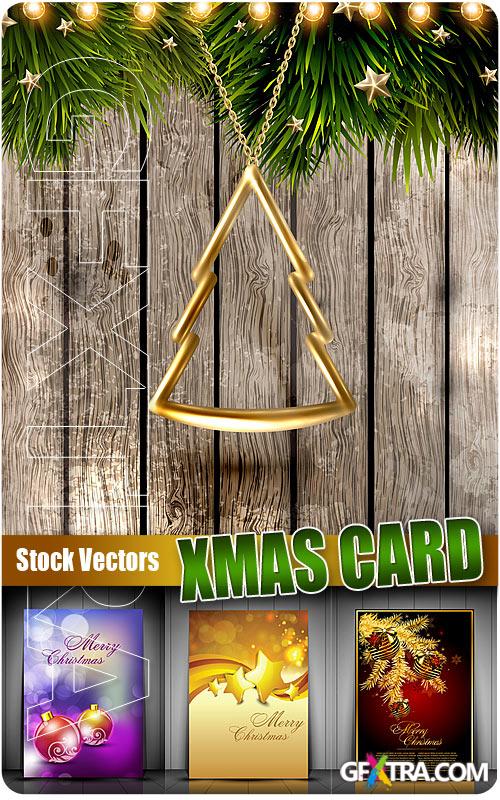 Xmas card 7 - Stock Vectors