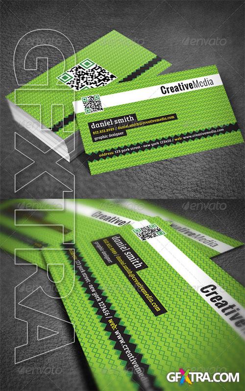 GraphicRiver - Green Modern Business Card
