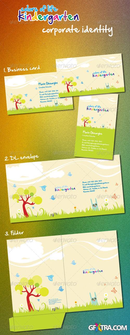 GraphicRiver - Kindergarten Corporate Identity