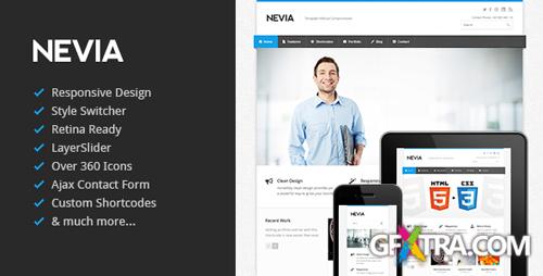 ThemeForest - Nevia - Responsive HTML5 Template