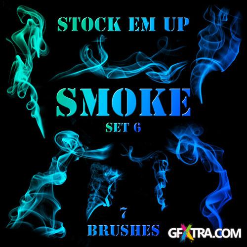Smoke Photoshop Brushes Set #6