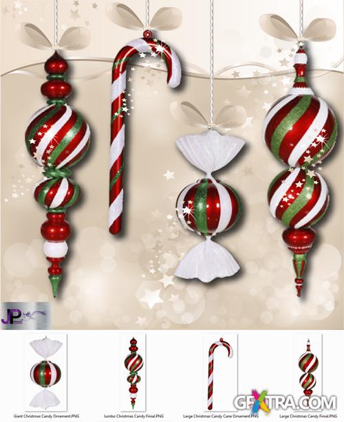 Christmas ornaments - Candy