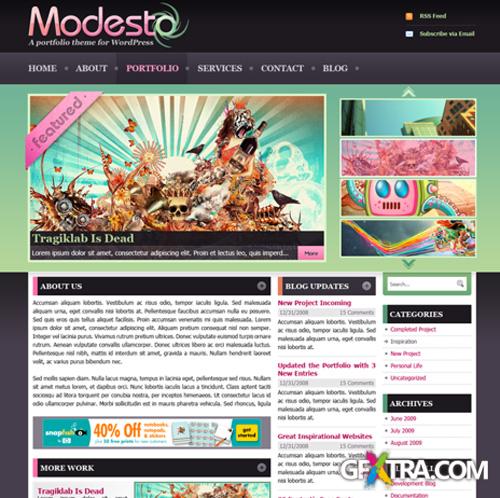 WPNow - Modesto v1.0 - WordPress Theme