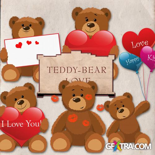 Sctap-kit - Teddy-Bear Love