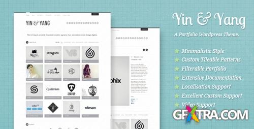 ThemeForest - Yin & Yang v1.1.1 - Clear and Slick WP Portfolio Theme