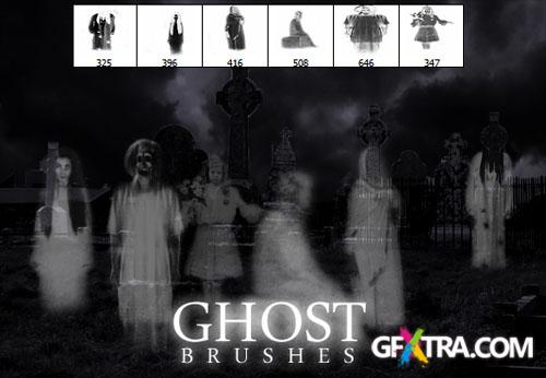 Ghost Photoshop Brushes