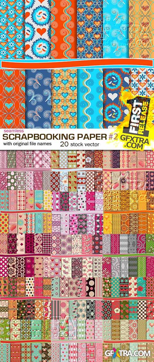 Scrapbook Seamless Patterns II, 20xEPS