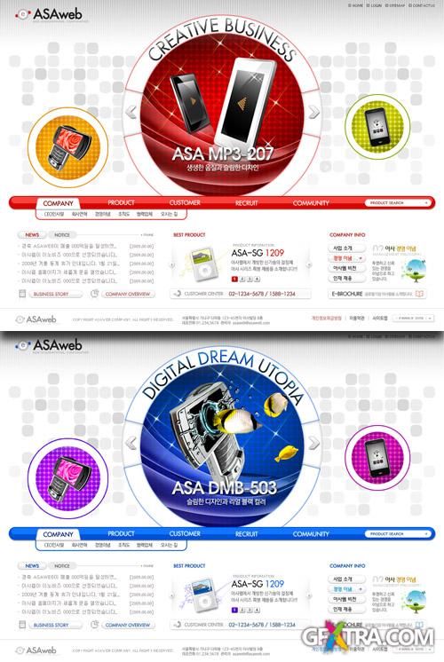 PSD Web Templates - Marketing Technology 3