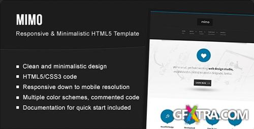 ThemeForest - Mimo - Multi-Page Responsive HTML5 Template