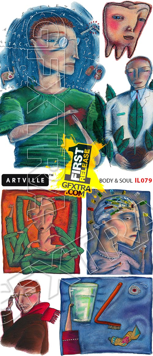 Artville Illustrations IL079 Body & Soul