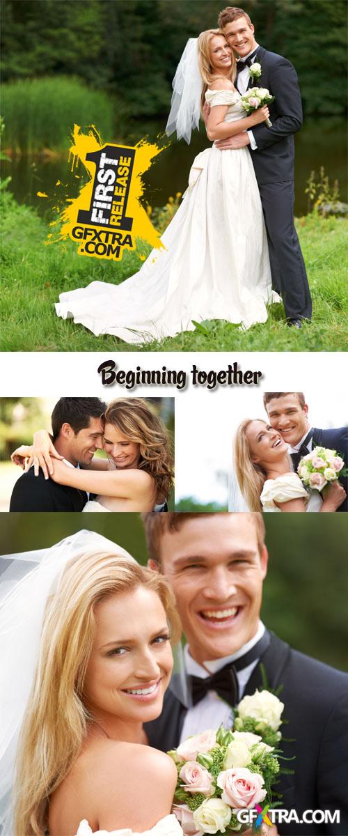 Stock Photo: Beginning together