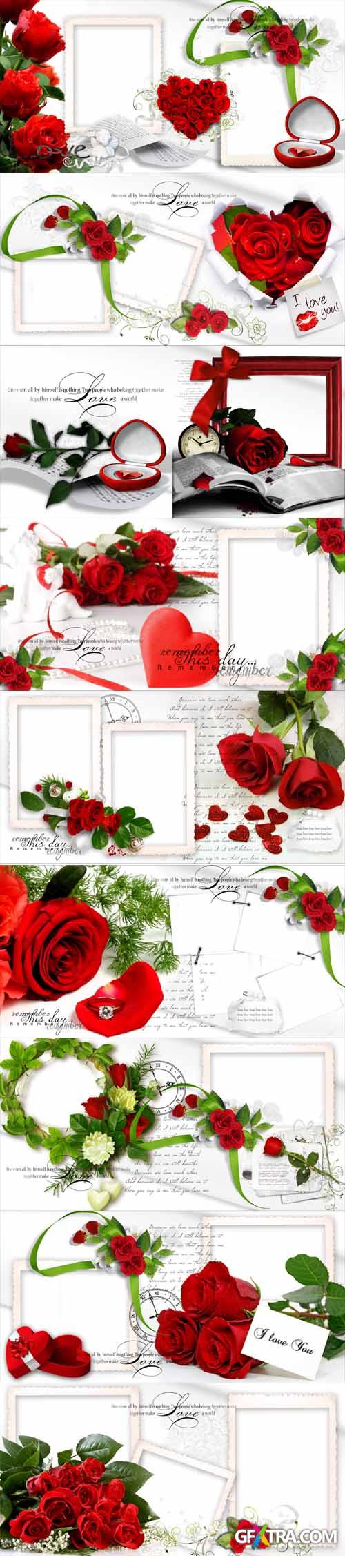 Romantic Wedding Photobook 1 - Red Rose