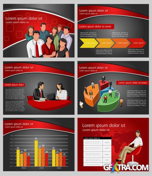 Business Financial Vector Background