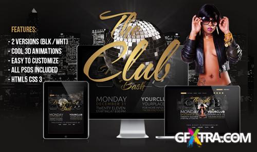 ThemeForest - 3D New Years Eve Bash Template