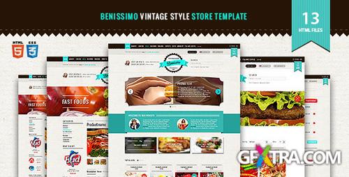 ThemeForest - Benissimo - HTML5 & CSS3 store template