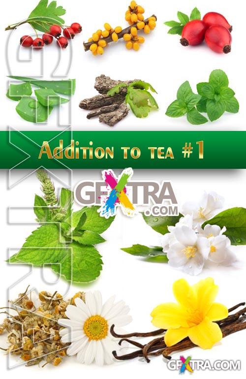 Additives for tea #1 - Stock Photo
