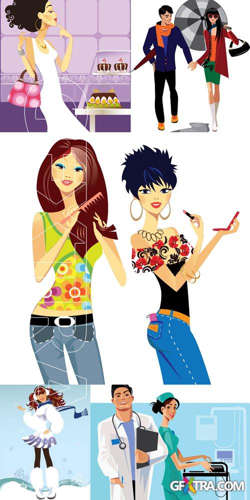 Animation Vector People Set #6