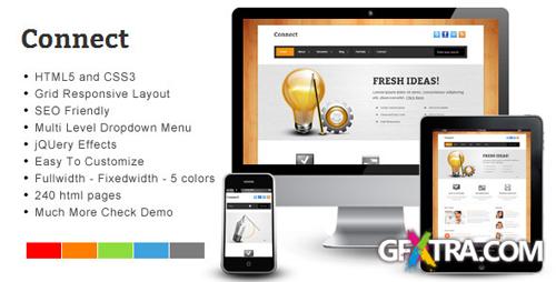 ThemeForest - Connect - Responsive HTML Template