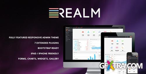 ThemeForest - The Realm - Clean & Modern Admin Template