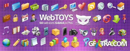 50 Webtoys Icons